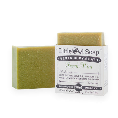 Fresh Mint - Bar Soap -  Little Owl Soap