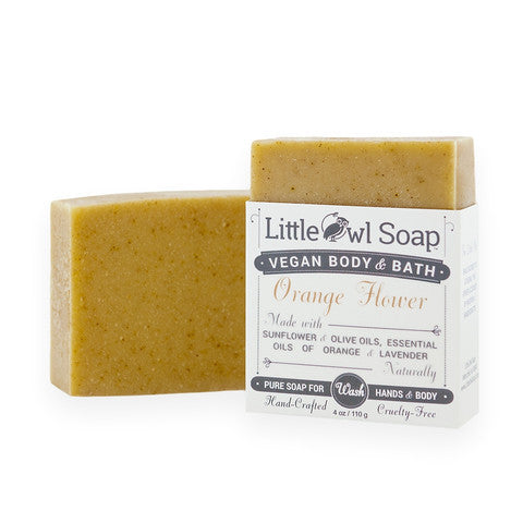 Orange Flower - Bar Soap -  Little Owl Soap